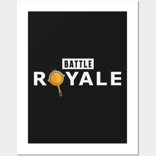 Battle royale simple text Posters and Art